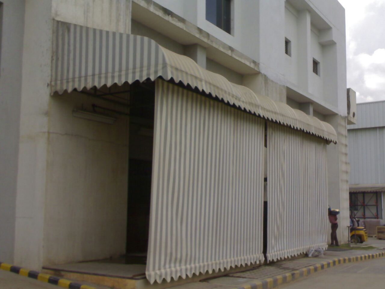 Fixed Canopy for shops in Bangalore Glass canopy Outdoor Canopies